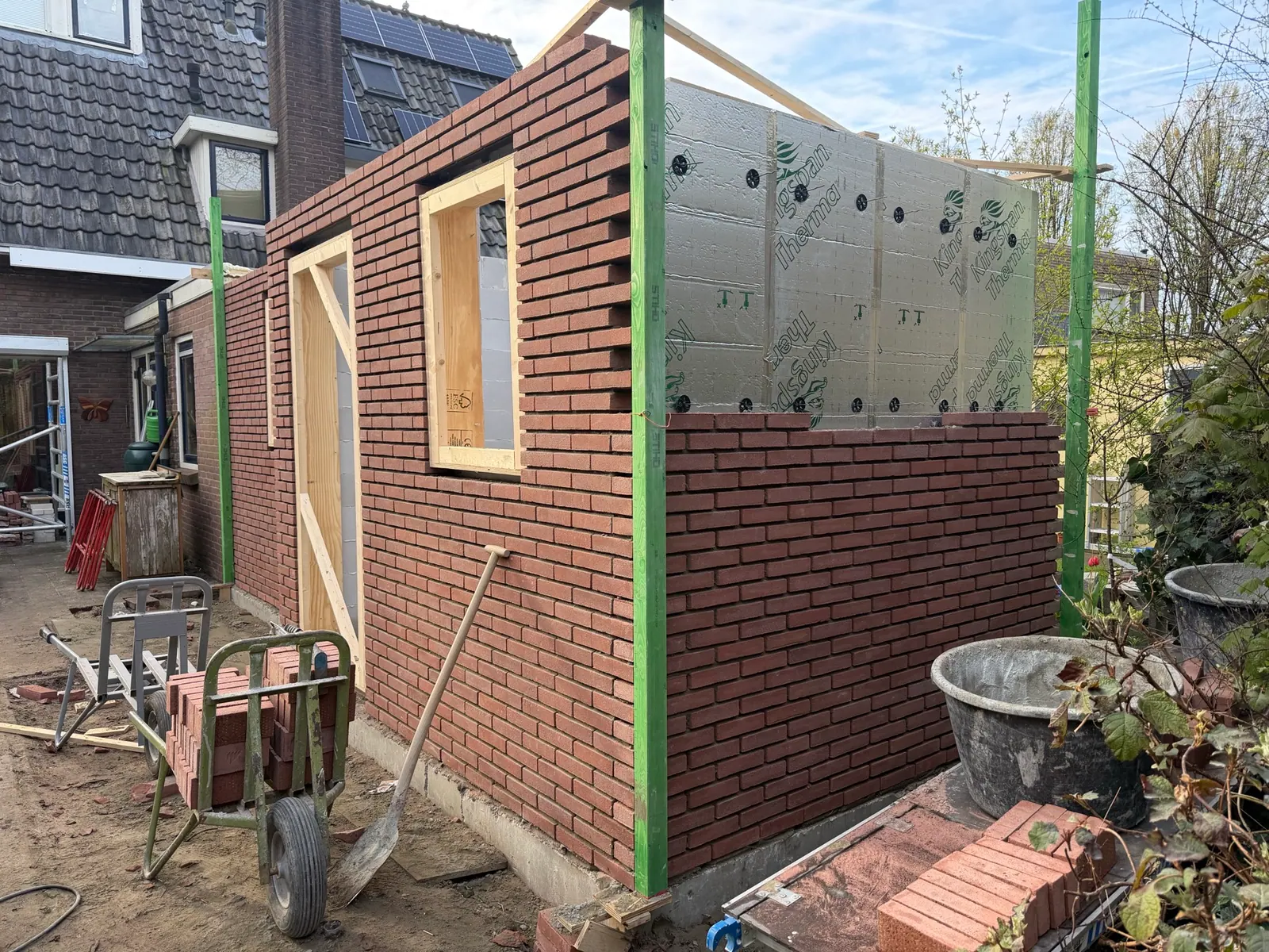 Bouwproject Aannemersbedrijf De Jong, actief in nieuwbouw en verbouw in Gelderland