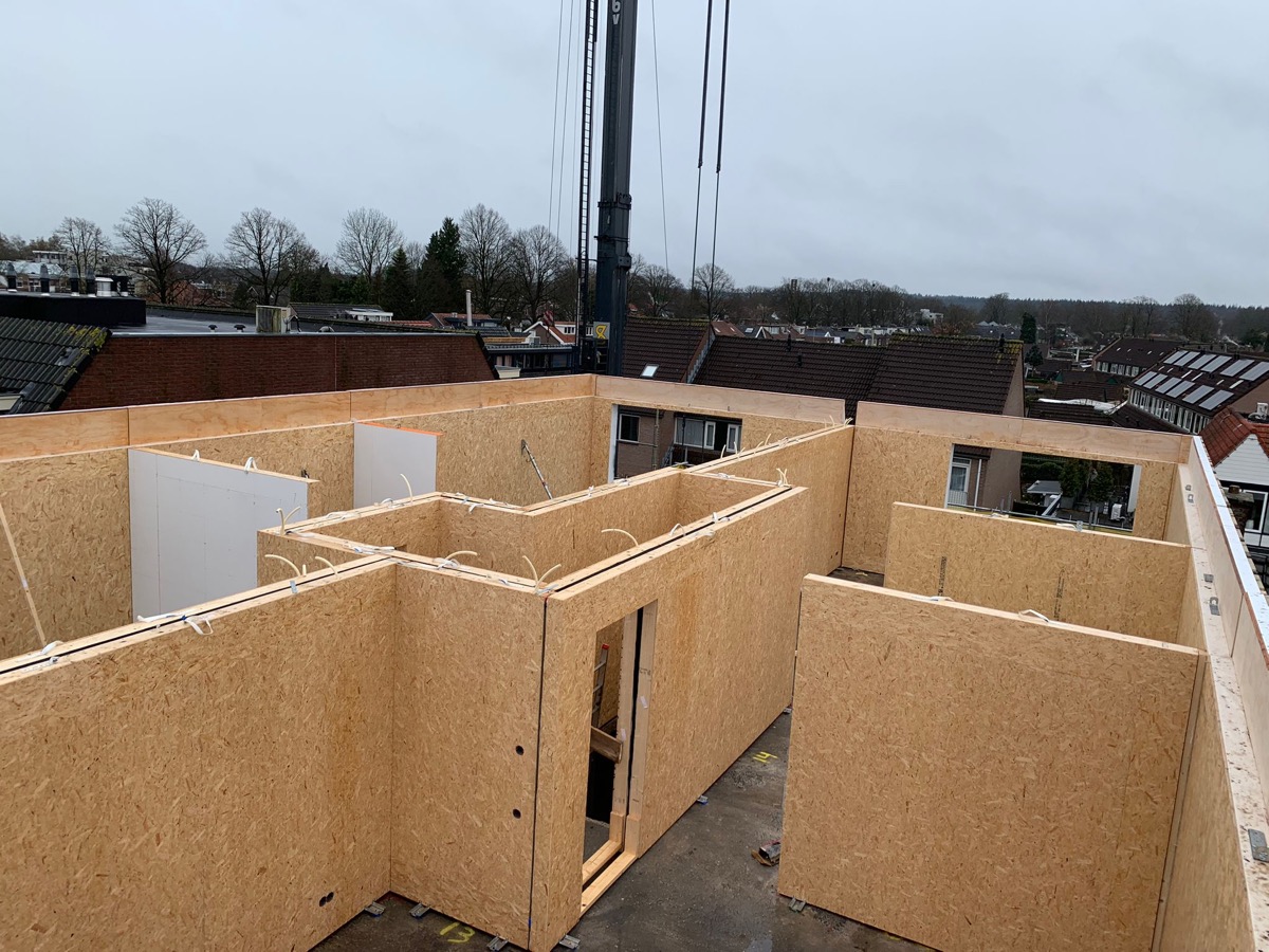 Nieuwbouw in uitvoering, Aannemersbedrijf De Jong actief in heel Gelderland