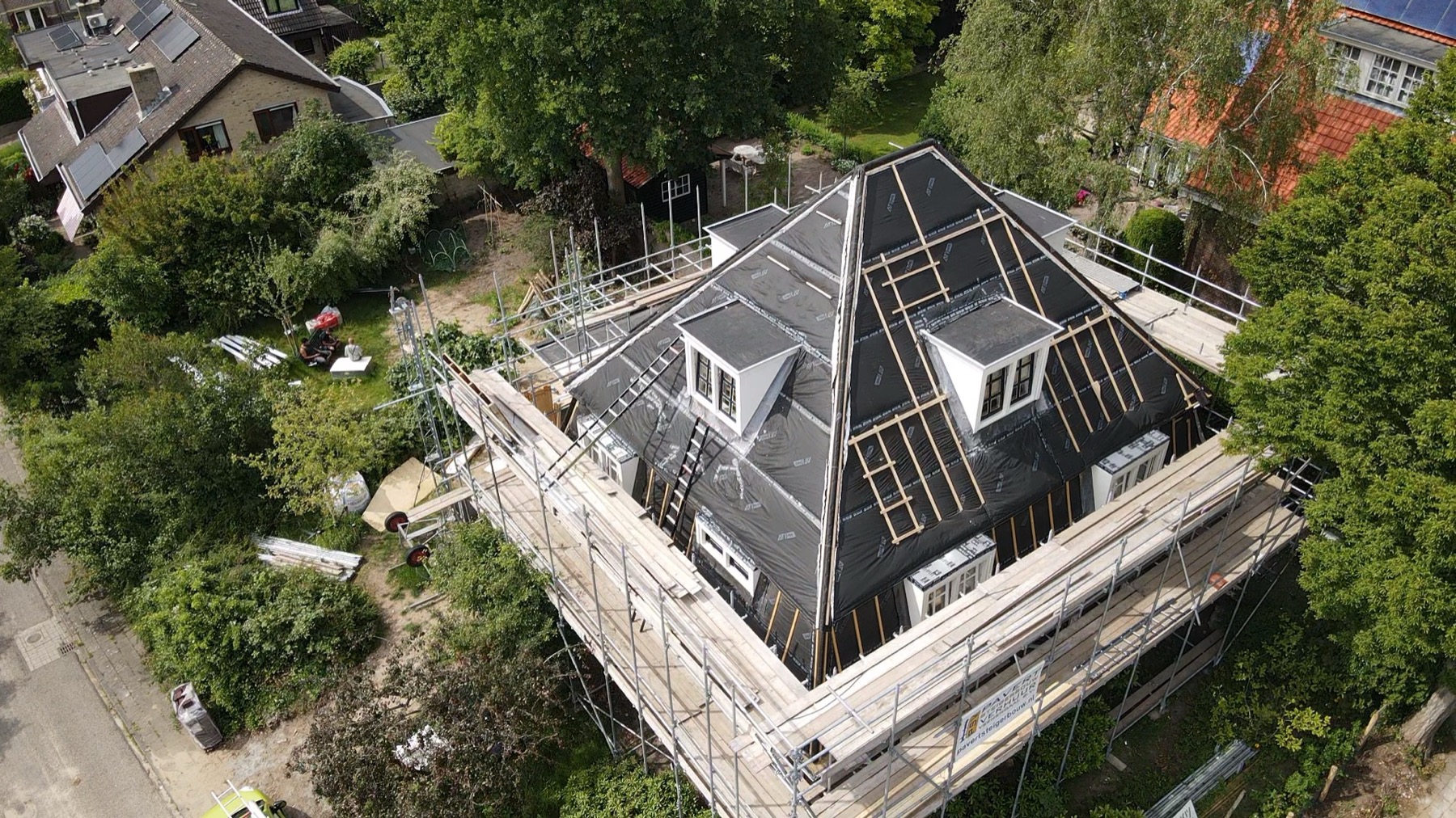 Verbouwing in uitvoering De Jong